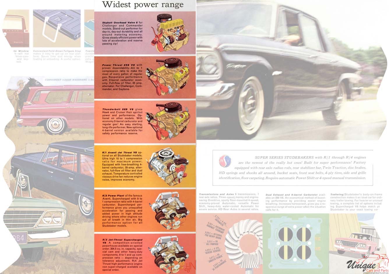 1964 Studebaker Full-Range Brochure Page 2